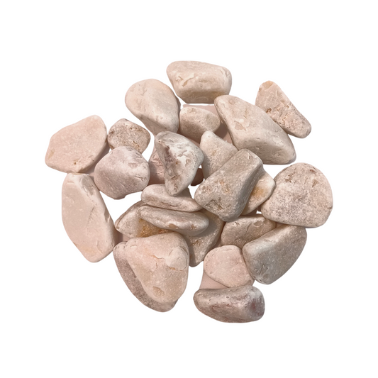 Piedra de mármol blanco