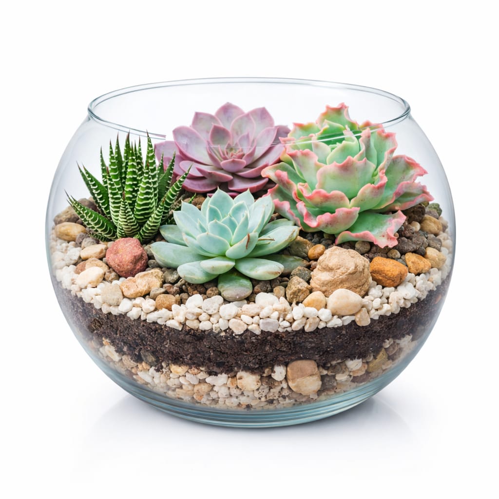 Terrario con plantas | Vivo Interior 
