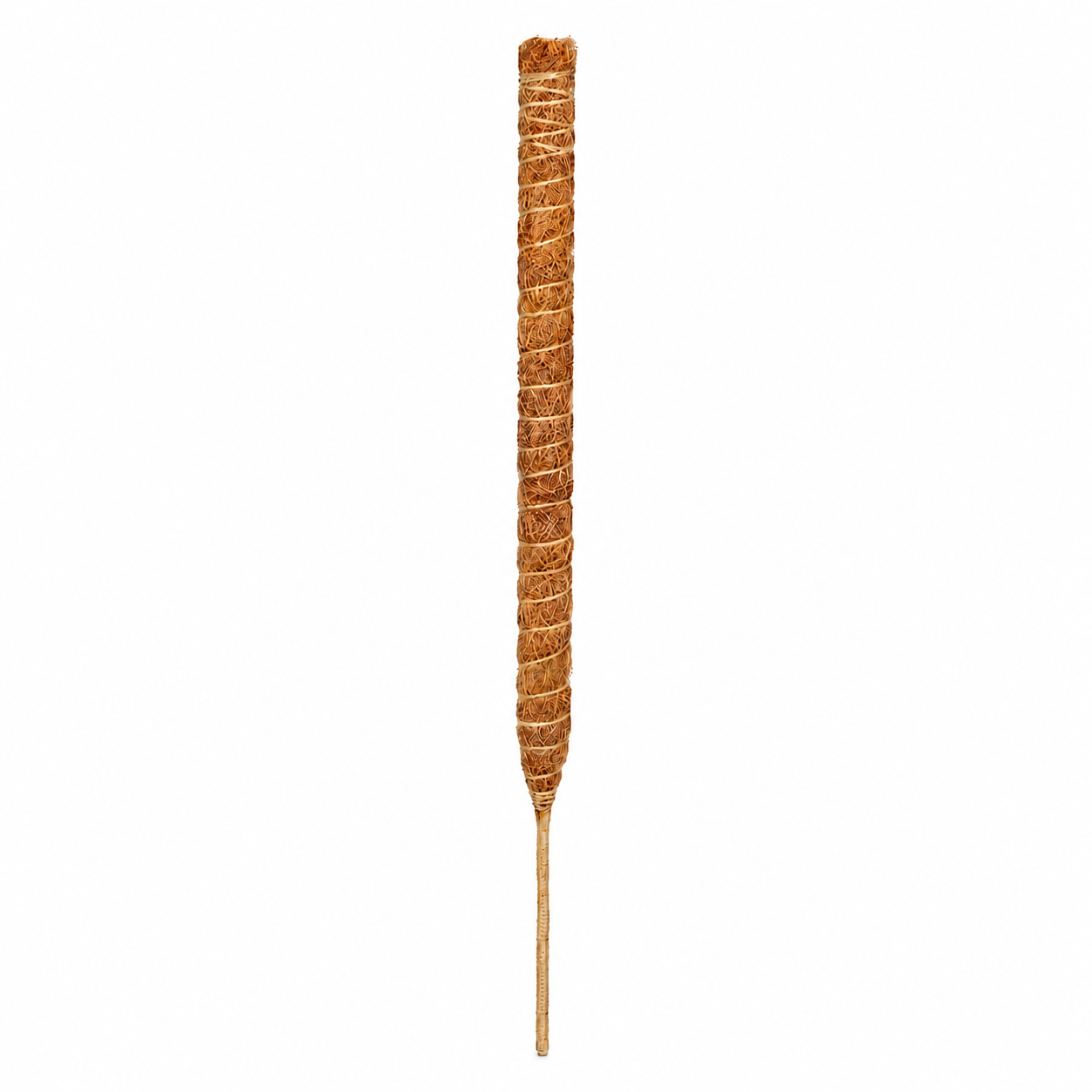 Tutor flexible de fibra de coco de 60 cm para plantas trepadoras