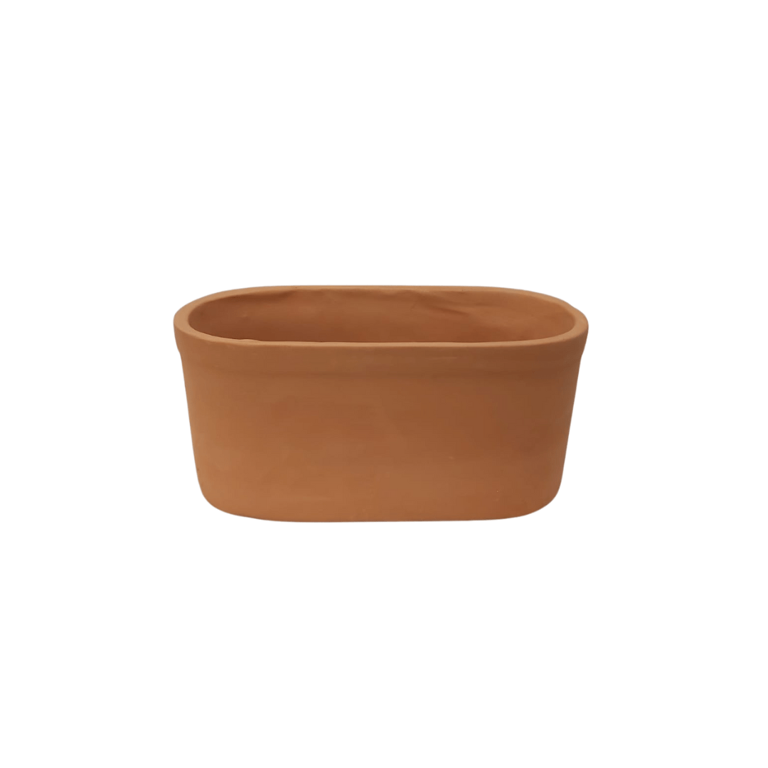 Jardinera de barro - Vivo Interior