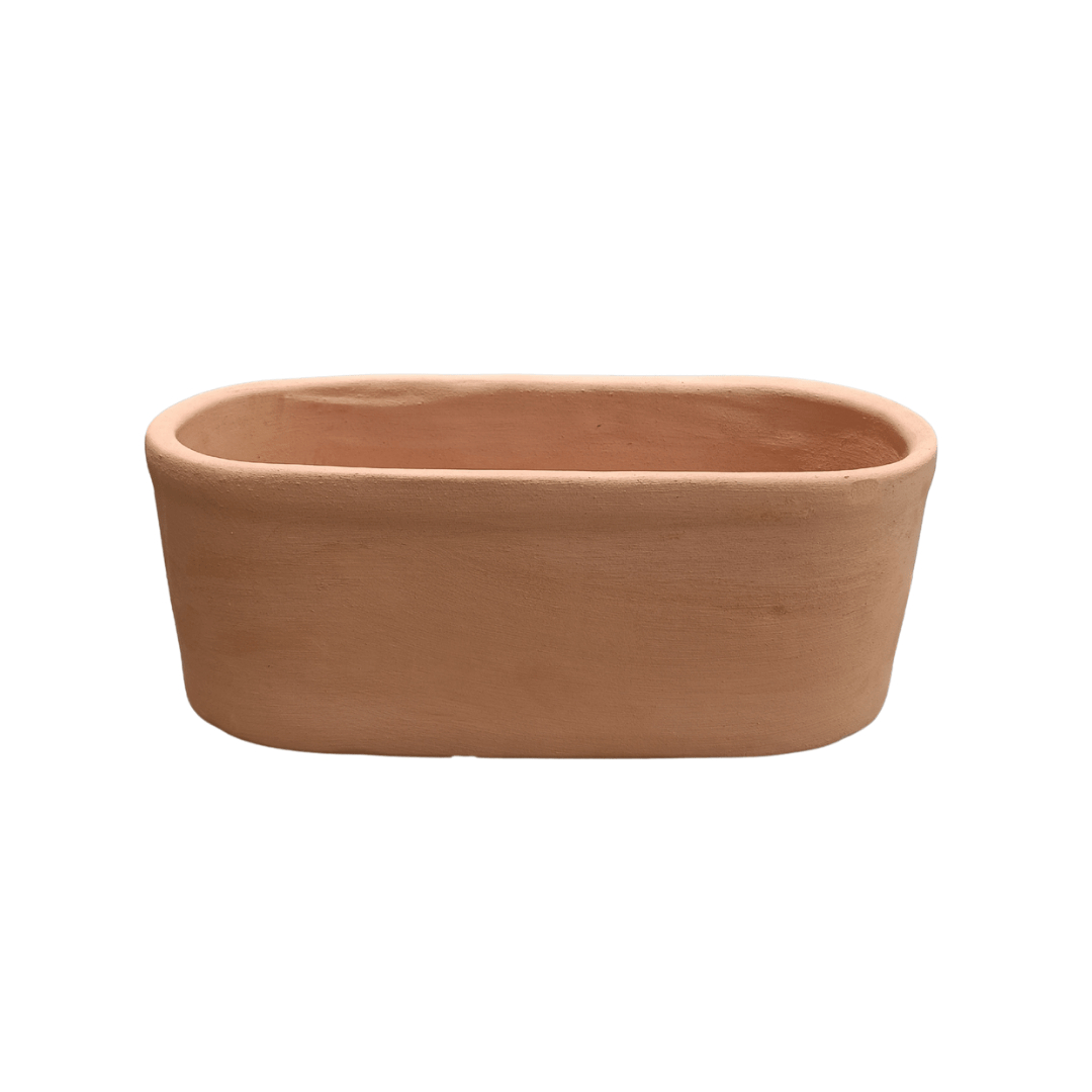 Jardinera de barro - Vivo Interior