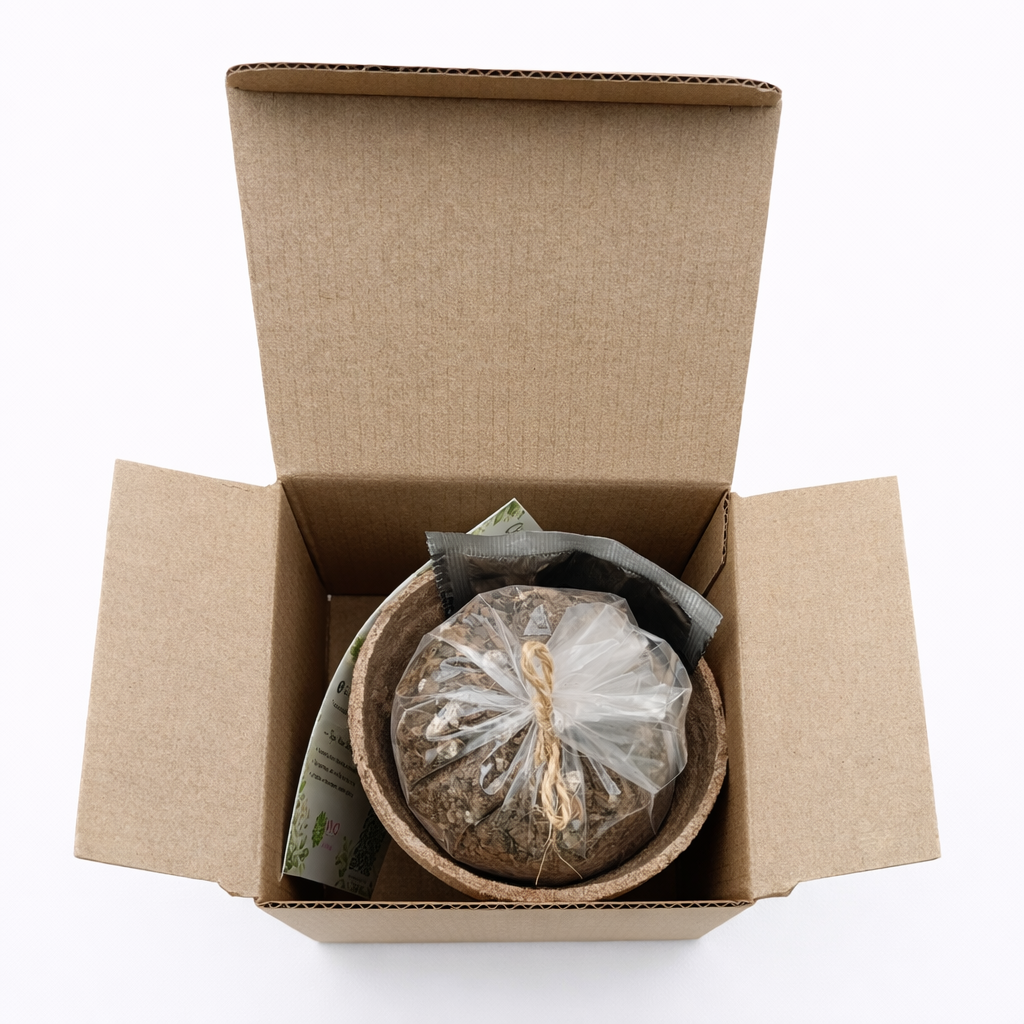 kit para germinar semillas con maceta biodegradable